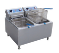 Globe PF32E Fryer, Electric, Countertop, Split Pot
