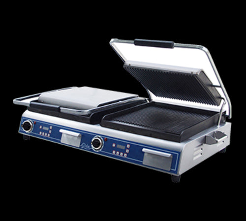Globe GPGDUE14D Sandwich / Panini Grill