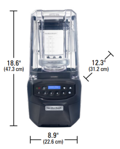 Hamilton Beach HBH855-CN Blender, Bar