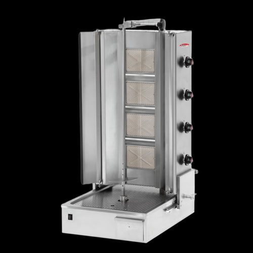 BakeMax BMDN151USA4 Vertical Broiler (Gyro), Gas