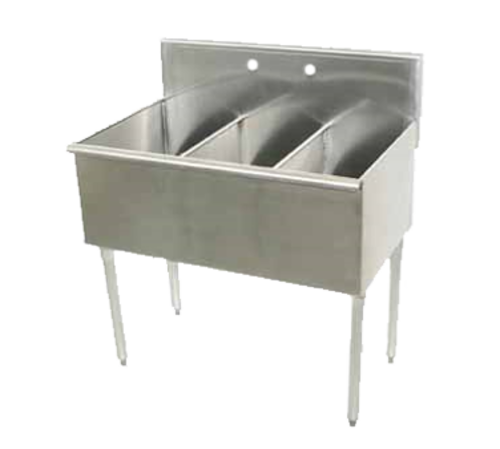 Advance Tabco 4-3-54-X Sink, (3) Three Compartment
