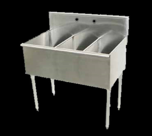 Advance Tabco 4-3-54-X Sink, (3) Three Compartment