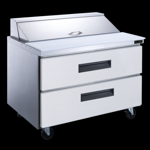 Dukers DSP36-15M-D2 Refrigerated Counter, Mega Top Sandwich / Salad Unit