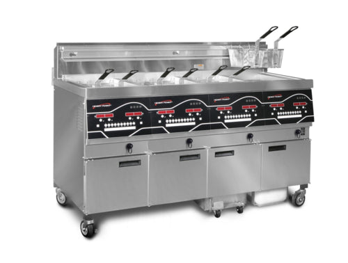 Henny Penny EEG244.0 Fryer, Gas, Multiple Battery