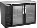 Beverage Air BBN48HC-FG-B Back Bar Cabinet, Refrigerated