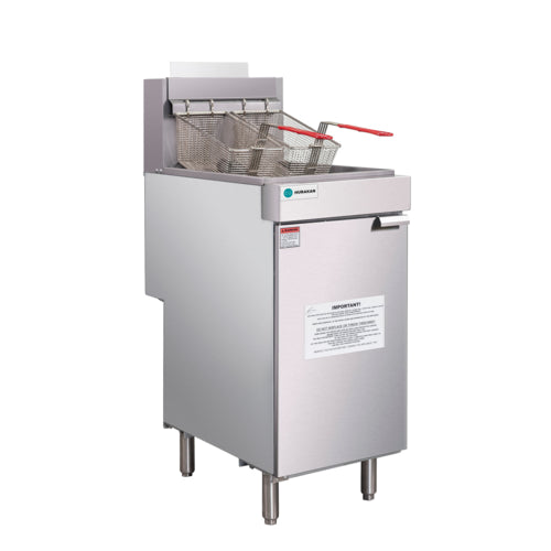 Hurakan HKN-FXF40A Fryer, Gas, Floor Model, Full Pot