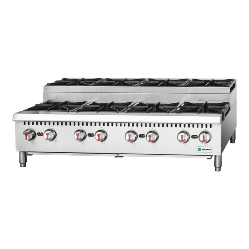 Hurakan HKN-XRCG48-8A Hotplate, Countertop, Gas
