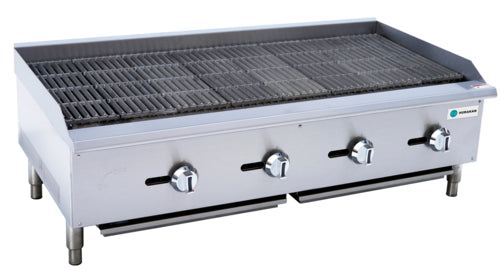 Hurakan HKN-CBG48A Charbroiler, Gas, Countertop