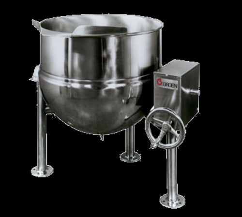 Groen DL-60 Kettle, Direct Steam, Tilting