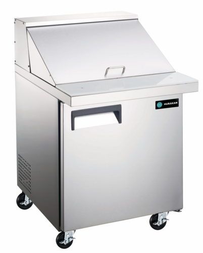 Hurakan HKN-SPMT27R1E Refrigerated Counter, Mega Top Sandwich / Salad Unit