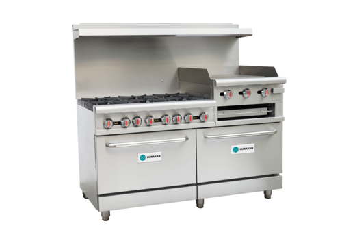 Hurakan HKN-XRFG60O6GB24A Range, 60" Heavy Duty, Gas