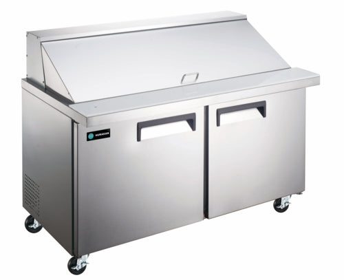 Hurakan HKN-SPMT48R2 Refrigerated Counter, Mega Top Sandwich / Salad Unit