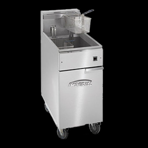 Imperial IFS-40-EU Fryer, Electric, Floor Model, Full Pot