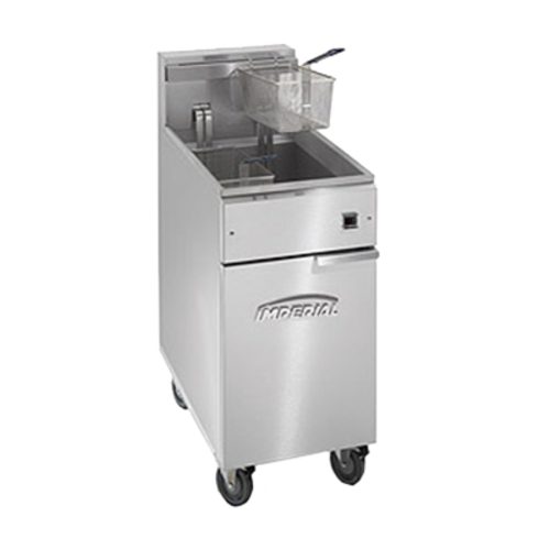 Imperial IFS-50-EU Fryer, Electric, Floor Model, Full Pot
