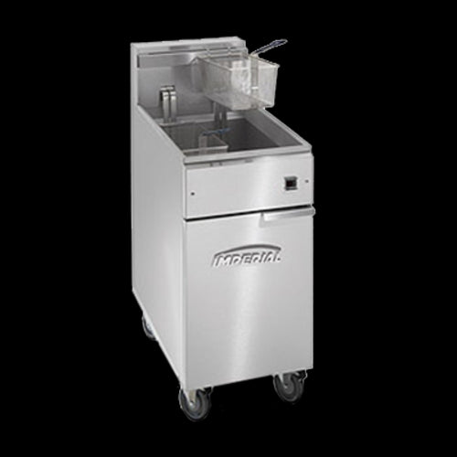 Imperial IFS-50-EU Fryer, Electric, Floor Model, Full Pot