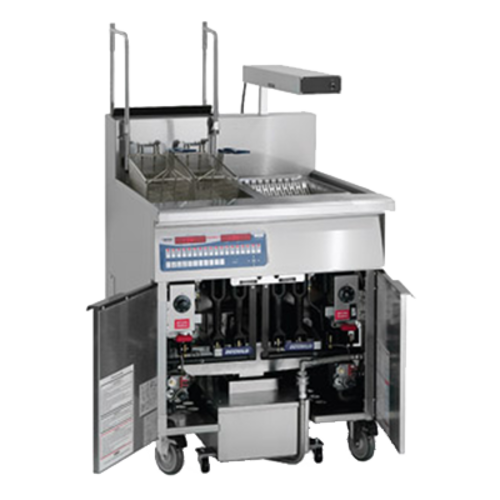 Imperial IFSCB150-OP-T Fryer, Gas, Floor Model, Full Pot