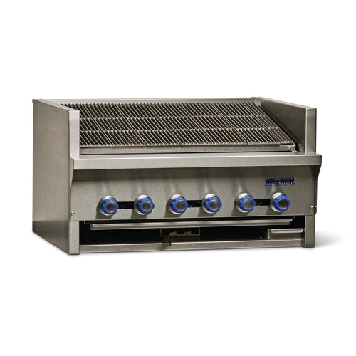 Imperial IAB-36 Charbroiler, Gas, Countertop