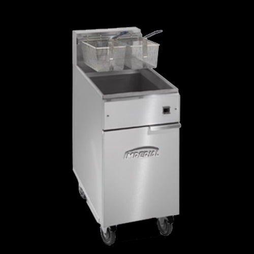 Imperial IFS-40-E Fryer, Electric, Floor Model, Full Pot
