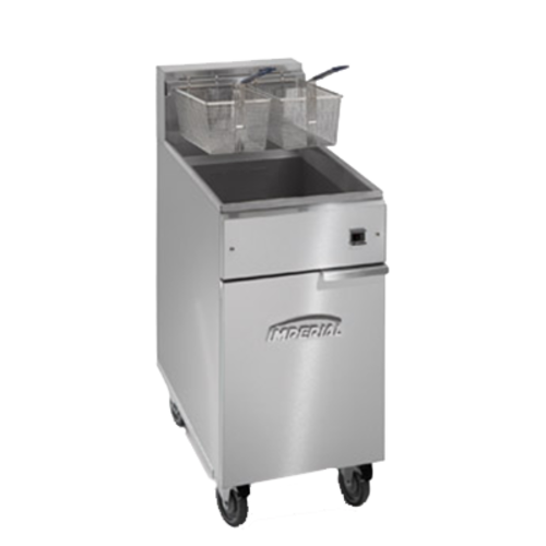 Imperial IFS-40-E Fryer, Electric, Floor Model, Full Pot