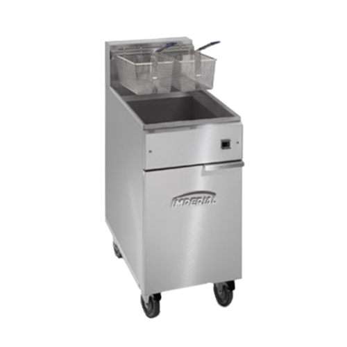 Imperial IFS-50-E Fryer, Electric, Floor Model, Full Pot