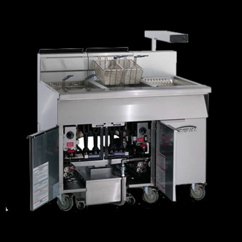Imperial IFSCB250 Fryer, Gas, Multiple Battery