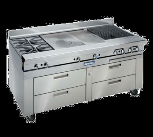 Imperial IHR-XX-RM-72 Equipment Stand, Refrigerated Base