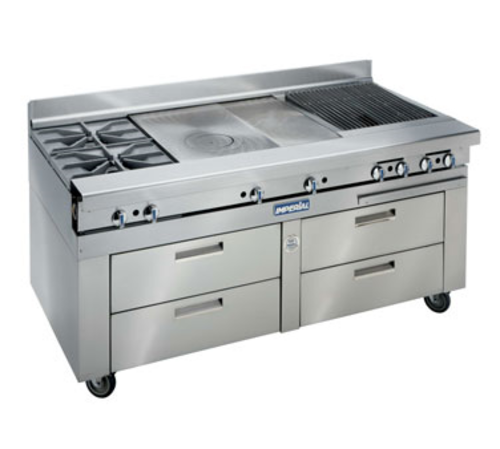Imperial IHR-XX-SC-72 Equipment Stand, Refrigerated Base