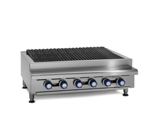 Imperial IRB-60 Charbroiler, Gas, Countertop