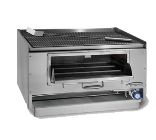 Imperial MSQ-48 Charbroiler, Wood Burning
