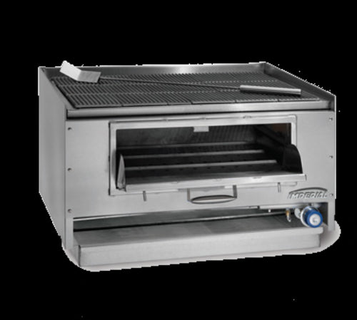 Imperial MSQ-48 Charbroiler, Wood Burning