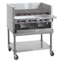 Imperial IABA-48 Charbroiler, Gas, Countertop