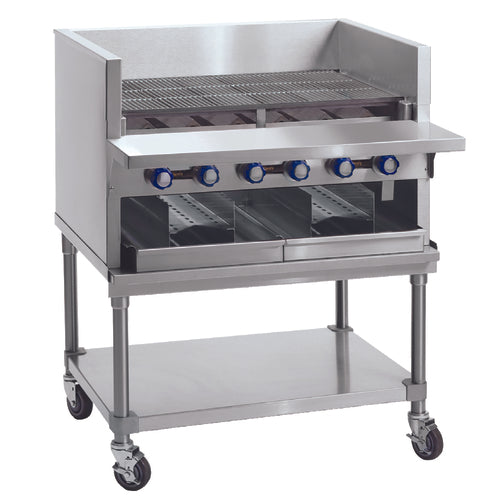 Imperial IABA-60 Charbroiler, Gas, Countertop