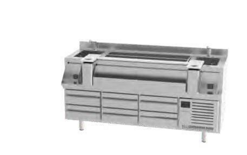 Infrico IMD-BST2000R Underbar Ice Bin/Cocktail Station, Blender Station