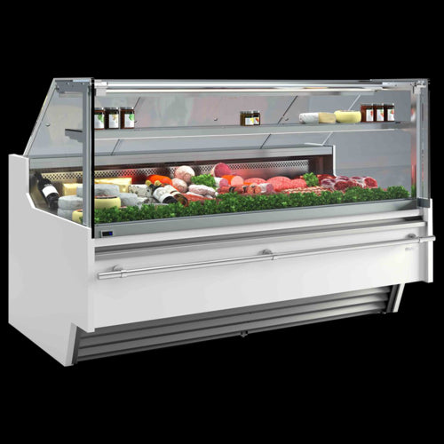 Infrico IDC-VBC18SIUCP Display Case, Red Meat Deli