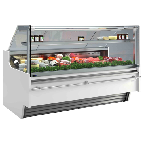 Infrico IDC-VBC12RIUCP Display Case, Red Meat Deli