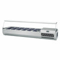 Infrico ICT-VIP1740GLASS Refrigerated Countertop Pan Rail