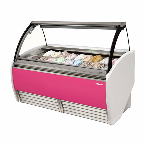 Infrico IDC-VAR15H Display Case, Dipping, Gelato