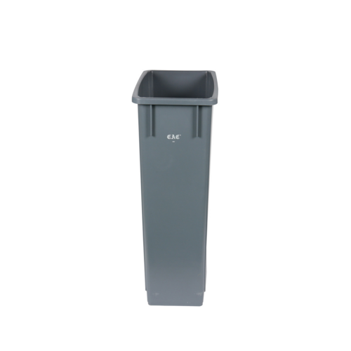 CAC TCSL-23GY Trash Receptacle, Outdoor/Indoor