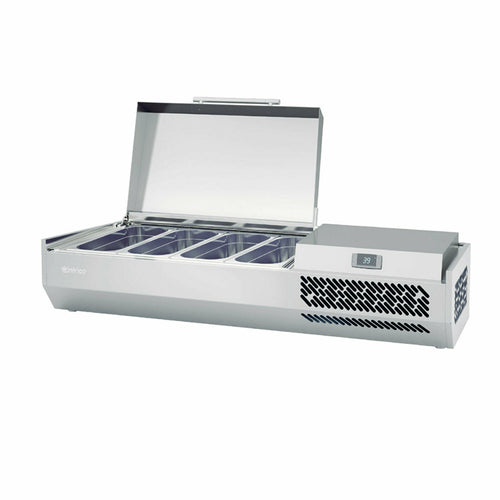 Infrico ICT-VIP1330SOLID Refrigerated Countertop Pan Rail
