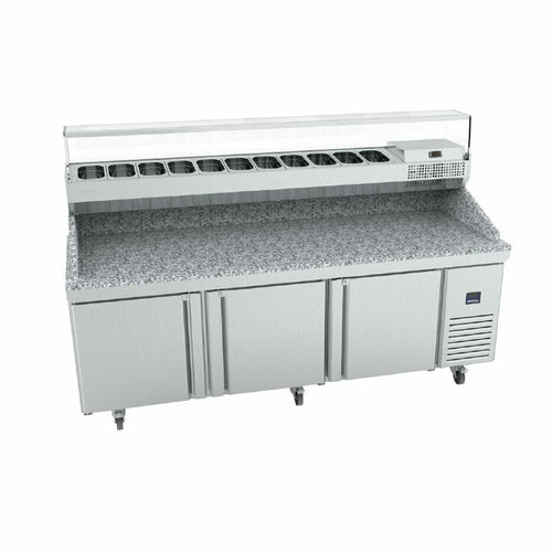 Infrico IRT-MR93-GTCOMBO Refrigerated Counter, Pizza Prep Table