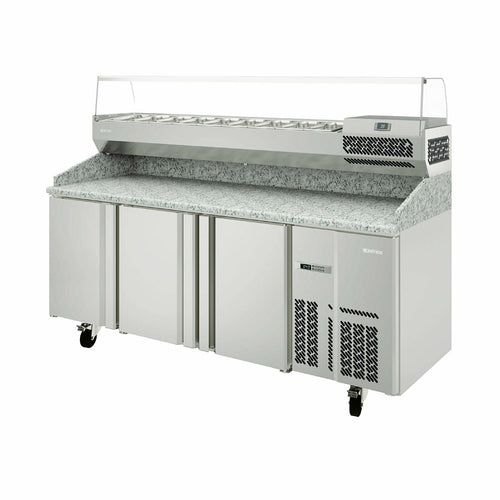 Infrico IRT-MPG1980-COMBO Refrigerated Counter, Pizza Prep Table