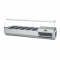 Infrico ICT-VIP1490GLASS Refrigerated Countertop Pan Rail