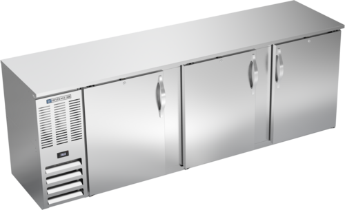 Beverage Air BBN94HC-F-S Back Bar Cabinet, Refrigerated