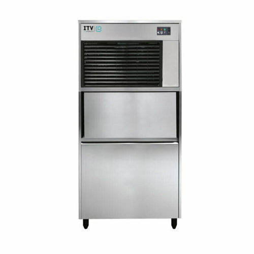 ITV IQ 300C Ice Maker with Bin, Flake-Style