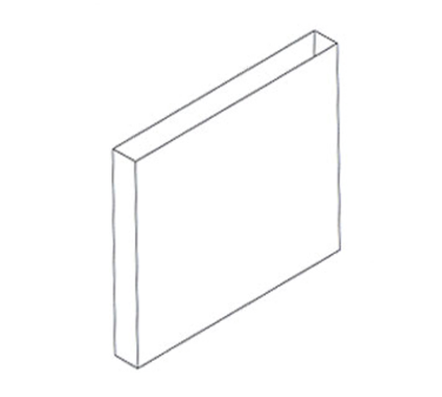 Jade Range DR-54 Backguard Flue Riser