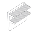 Jade Range DTS-18 Backguard Flue Riser