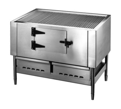 Jade Range JLB-54 Charbroiler, Wood Burning