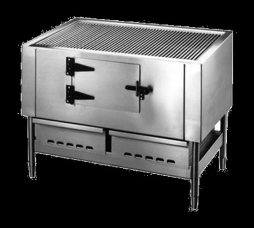 Jade Range JLB-60 Charbroiler, Wood Burning