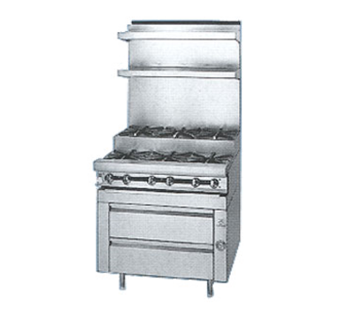 Jade Range JMRHE-6-6 Range, 72" Heavy Duty, Gas