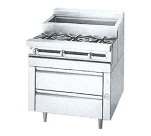Jade Range JMSS-04-T-48 Range, 48" Heavy Duty, Gas